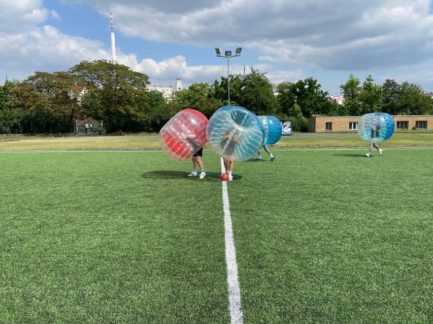 Prague: Bubbles football - Zorb Football in centrum - Who this is for in Prague, and who should skip it