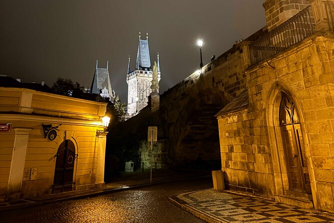 Prague by Night A Scenic Walk from Petrin Hill to Old Town - Old Town Square finale: the Astronomical Clock moment