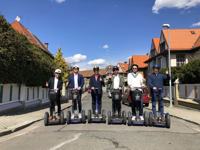 Prague: Castle and Monastery Segway Tour - Streets, embassies, parks, and the Prague “Beverly Hills” vibe