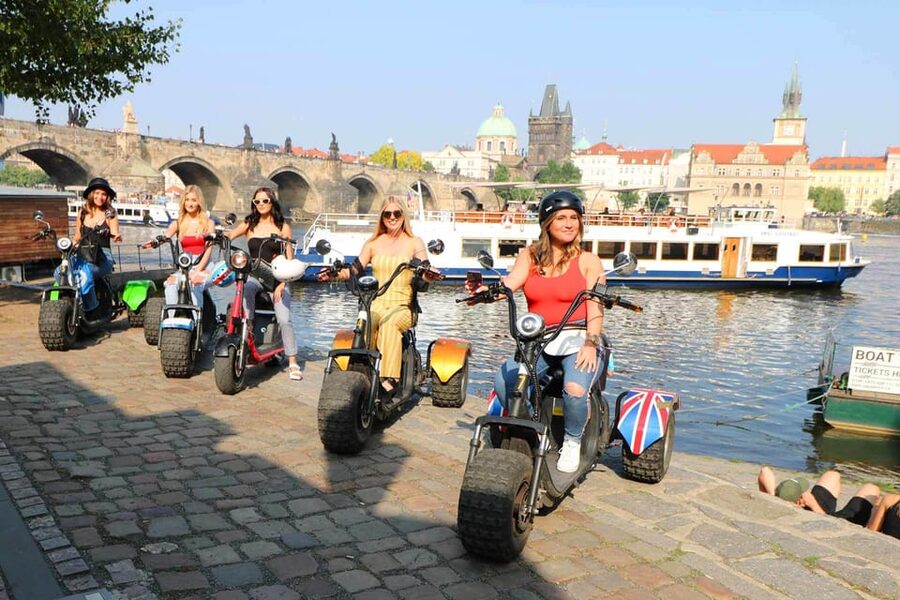 Prague: Castle Viewpoints & Charles Bridge Trike Tour - John Lennon Wall to Charles Bridge: The Start That Sets the Mood