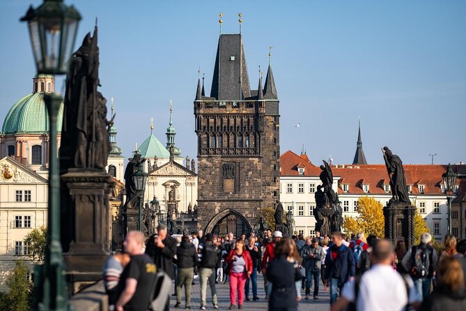 Prague Charles Bridge Tower Admission Ticket And Audioguide - Key things you will notice