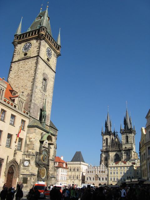 Prague City: 1-Hour Orientation Tour by Bus - Old Town from the windows: Gothic towers and Old Town landmarks