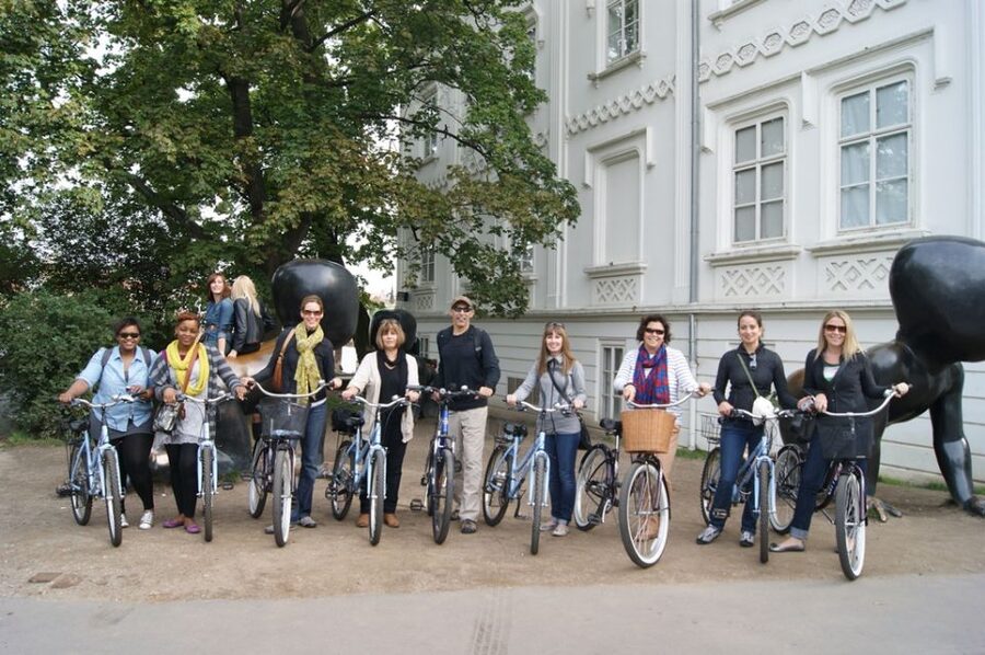 Prague City Bike guided tour - Meeting at Králodvorská 5 and getting rolling with the right gear