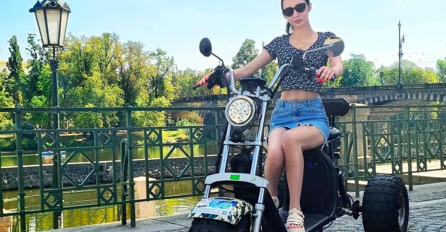 Prague: City Highlights Guided Electric Trike Tour - Letná Park and the five-bridges viewpoint: where the city opens up
