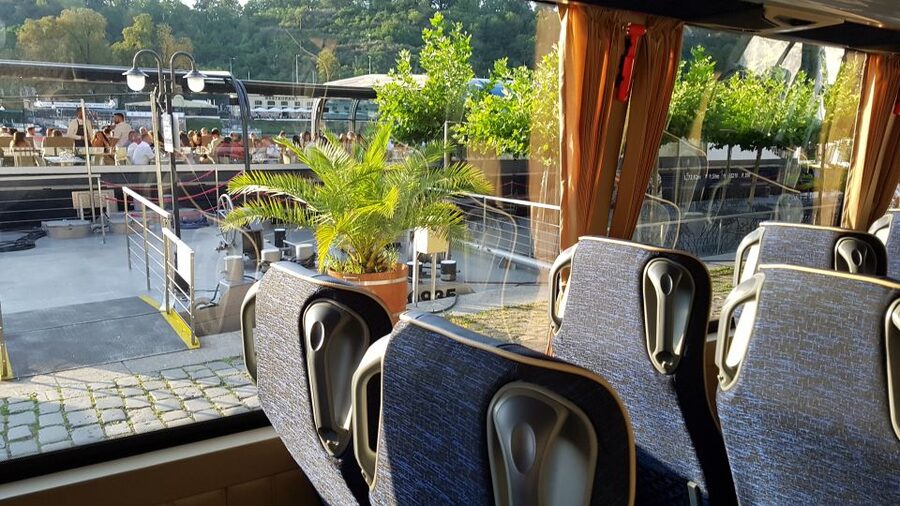 Prague: City Tour and Dinner Cruise with Hotel Pickup - Nusle Bridge to the Cruise Boat, Setting Up the Night Views