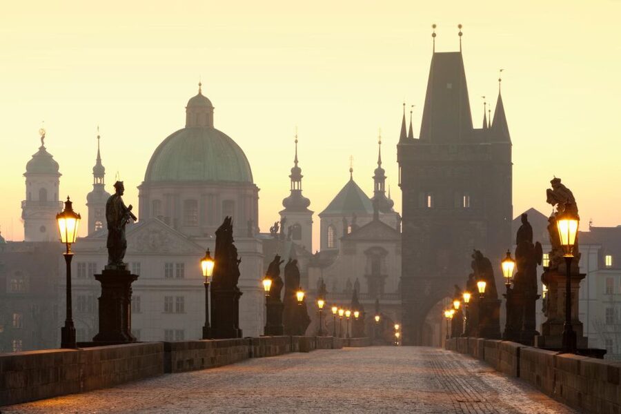 Prague: City Tour in Full - Jan Neruda’s Old Signs, the Plague Column, and St. Nicholas Domes