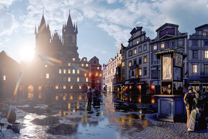 Prague City Tour with Virtual Reality - Inside a Gothic and Baroque church