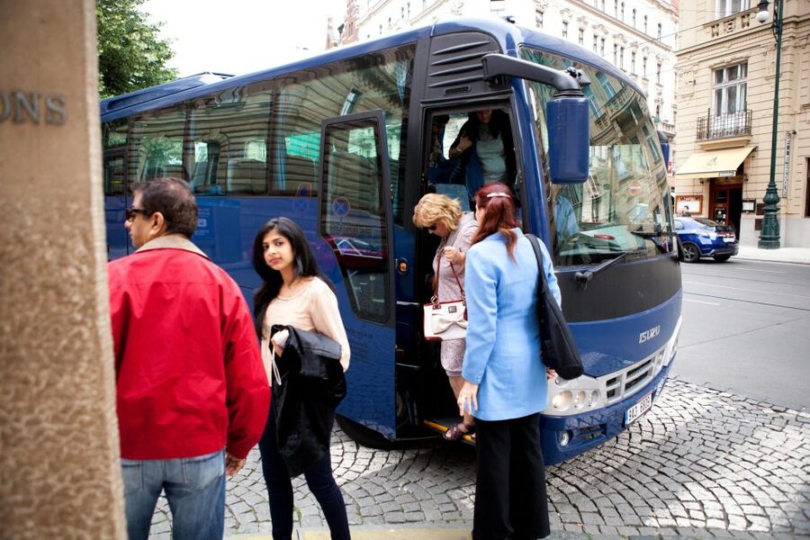 Prague City Tour with Vltava River Cruise - Prague Castle area walking: views, streets, and the Changing of the Guard moment