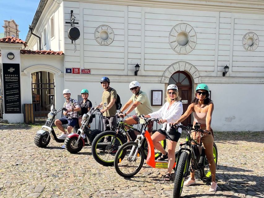 Prague: City Viewpoints Tour by Electric Fat Bike - Narrow alleys, Rudolfinum, and Mánesův most in one flow