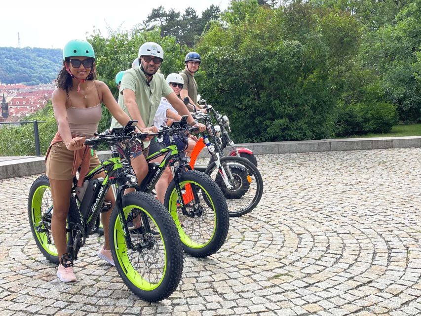 Prague: City Viewpoints Tour by Electric Fat Bike - Comfort, balance, and safety on cobblestones