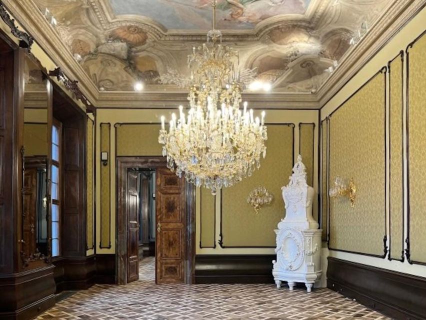 Prague: Clam-Gallas Palace Entry Ticket with Audio Guide - Key halls you will remember: Marble Hall and the Chinese Lounge