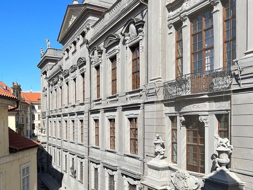 Prague: Clam-Gallas Palace Entry Ticket with Audio Guide - Finishing rooms and the winter garden twist