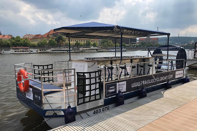 Prague Cycle Boat - The Swimming Beer Bike - How Much Is This Worth for a Group Up to 11?