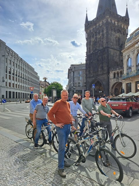 Prague E-Bike City Ride tour : 2hrs - Meeting at City Bike Prague, starting on the right foot