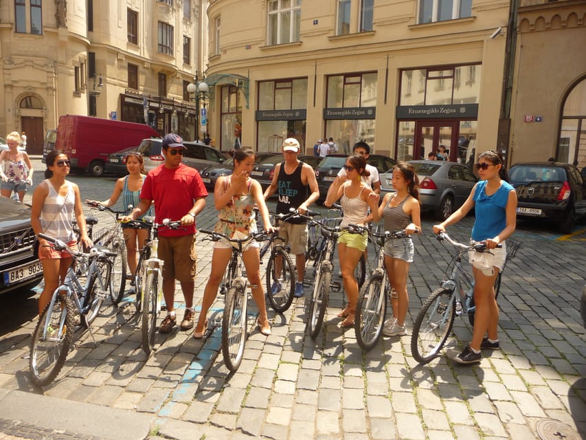 Prague E-Bike City Ride tour : 2hrs - The beer hall stop, a local reset after the sightseeing