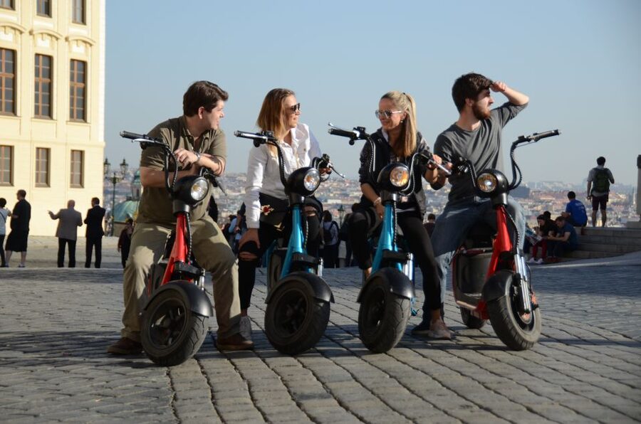 Prague: E-Bike/E-Scooter Viewpoint Tour - How long you should plan for, and why the route flexibility helps