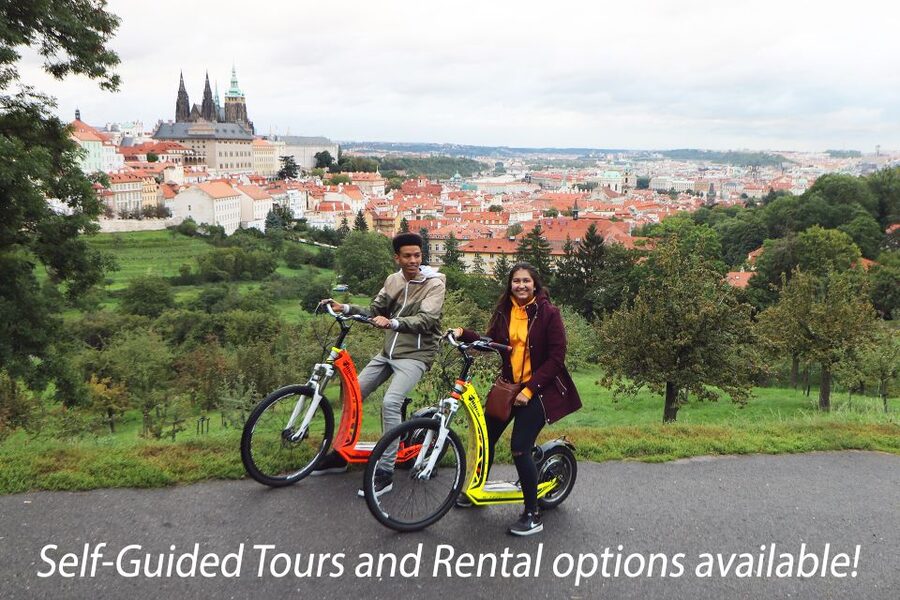 Prague: E-Bike/E-Scooter Viewpoint Tour - E-bike and e-scooter basics: why the training really pays off