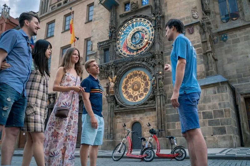 Prague: E-Bike or E-Scooter Tour with A Local Guide - The Prague Giant Metronome and Queen Anne’s Summer Palace