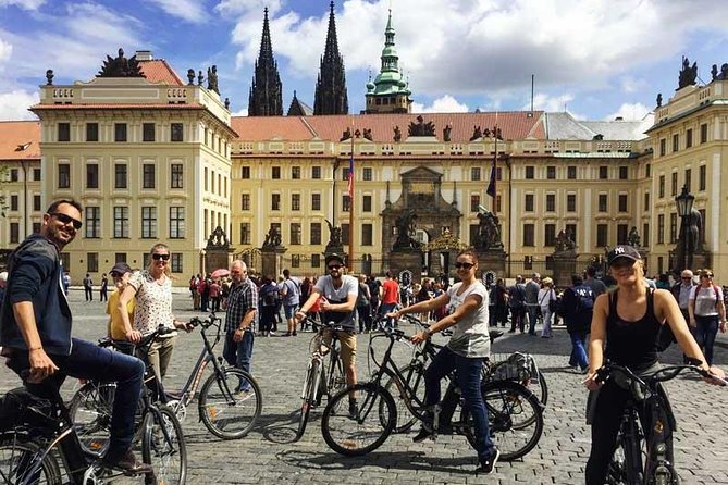 Prague E-Bike Tour - Stunning Viewpoints (small group) - Letna Park: first big viewpoint and the UNESCO view