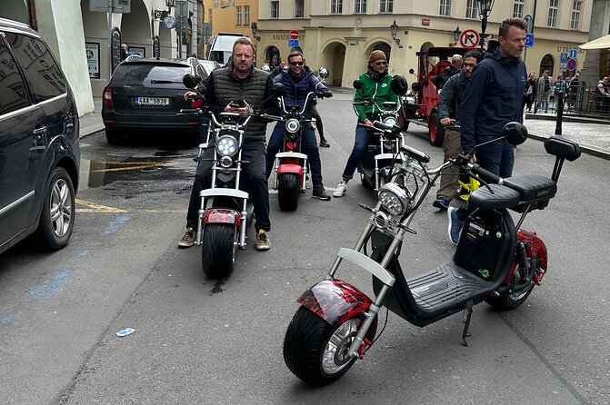 Prague E-Scooter Adventure: Fun & Easy Sightseeing 3Hours Tour - Prague Castle Views from Hradčany Square, Without the Full Trek