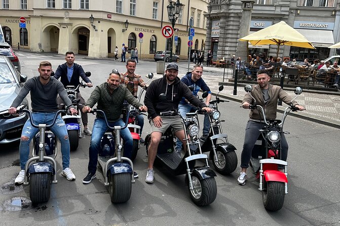 Prague E-Scooter Adventure: Fun & Easy Sightseeing 3Hours Tour - 15 Minutes of Training and a Helmet That Changes Your Stress Level