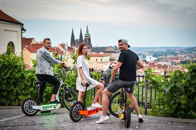 Prague E-Scooter Grand City Tour small-group with PragueWay - A 3-Hour Prague Highlights Ride on E-Scooters