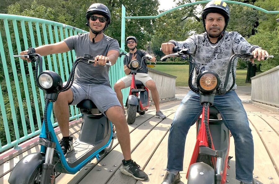 Prague Electric Scooter and eBike Grand Tour - Guide style, humor, and safety habits that keep things comfortable