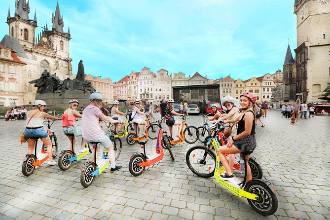 Prague: electric scooter & E-bike guided tour - Photo service that actually helps, plus guide personalities that make stops fun