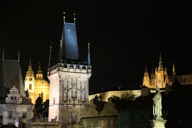 Prague evening/lights tour by car - Prague Castle Terrace, First Views That Set the Tone