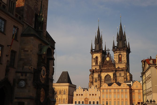 Prague evening/lights tour by car - Strahovsky Klaster, The Highest Point Mind-View