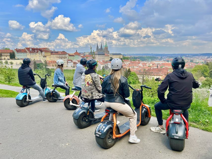 Prague: Fat Tire E-Scooter Guided Tour - Stop-by-Stop: From Charles Bridge to Lesser Town Highlights