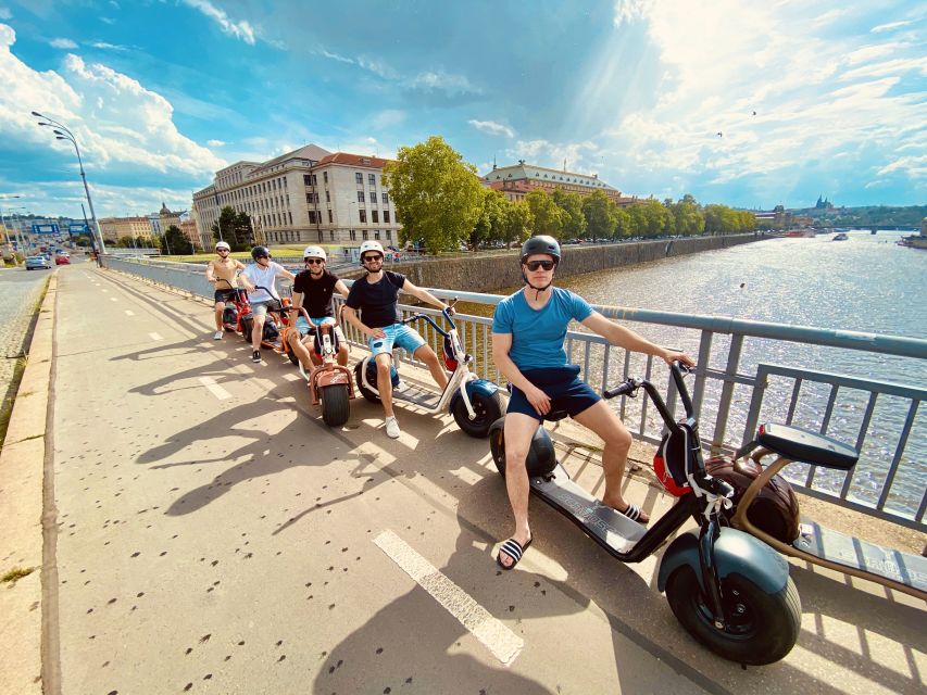 Prague: Fat Tire E-Scooter Guided Tour - Old Town Core and the Jewish Quarter, Without the Forced Walking