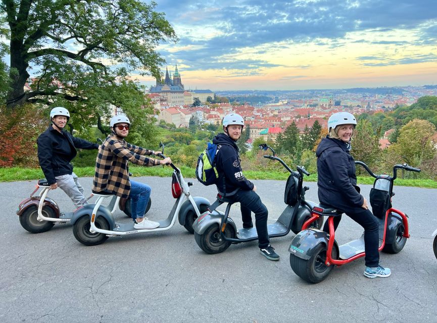 Prague: Fat Tire E-Scooter Guided Tour - Guides Matter: What to Expect From the Human Part of the Tour