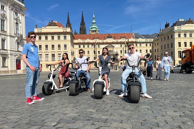 Prague Fat Tire E-Scooter Tour with A Local Guide - Vltava Beach to Letná: riverside stories and hilltop panoramas