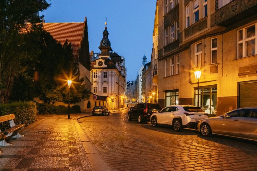 Prague: Ghosts and Legends Nighttime Guided Walking Tour - Where you start, how long it lasts, and how the route feels