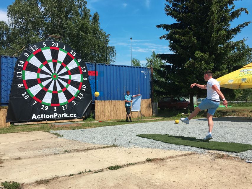 Prague : Giant Foot Darts and Giant Beer Pong Game - Who This Works Best For (and Who Should Skip It)