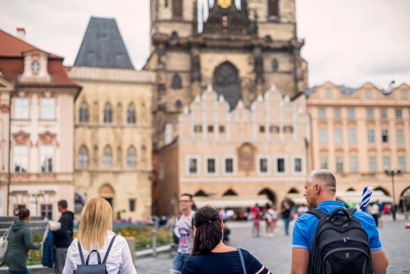 Prague Grand 2,5 hour + 2 hour exterior walking tour - Old Town Square to Charles Bridge: the quickest way to get your bearings