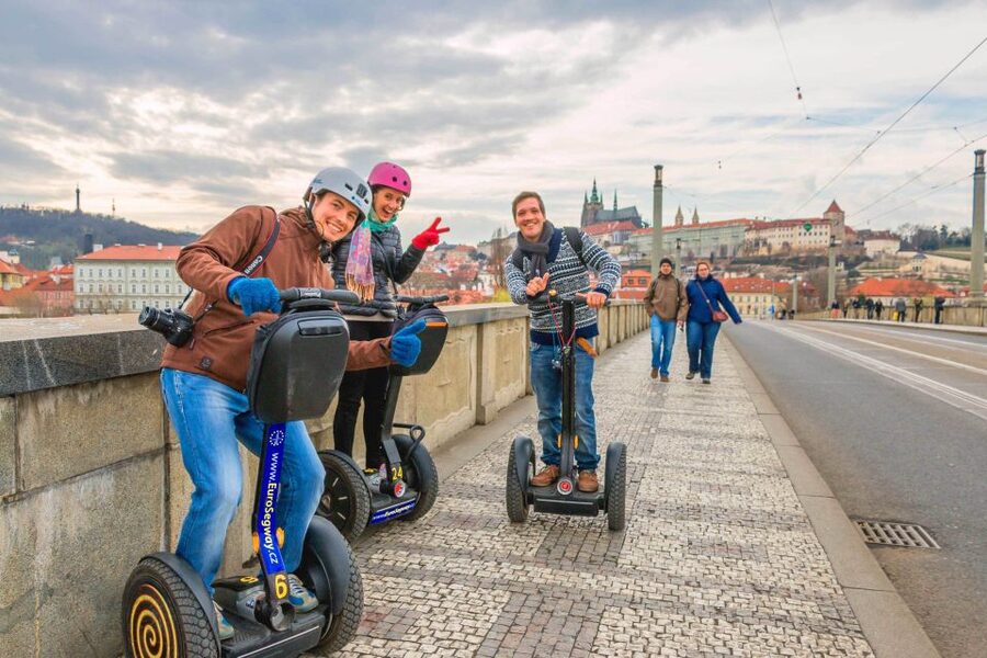 Prague: Grand Segway and eScooter Live Guided City Tour - Key things that make this Segway and e-scooter tour work