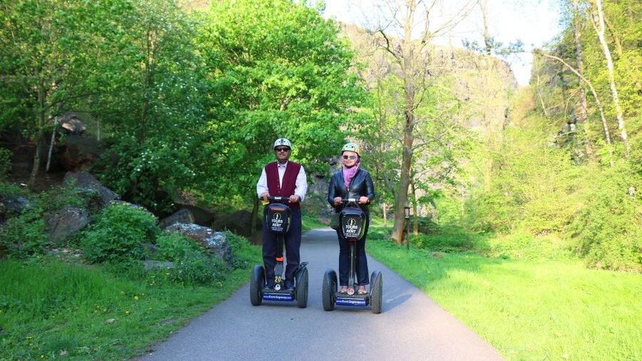 Prague: Grand Segway and eScooter Live Guided City Tour - The scooter-to-Segway swap near Prague Castle