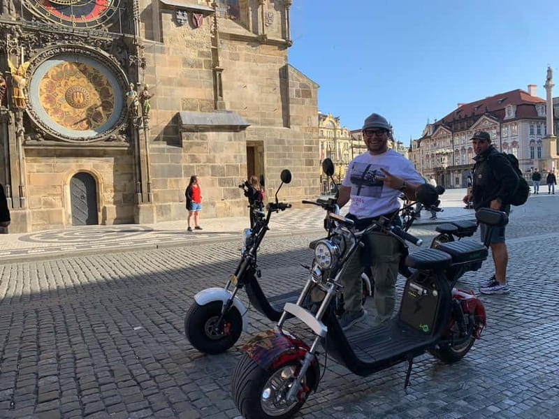 Prague: Guided Fat Tire e-Scooter Tour - Strahov Monastery, beer tasting, and 17th-century recipes