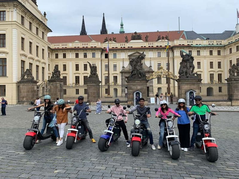 Prague: Guided Fat Tire e-Scooter Tour - Price and value for a 2-hour Prague highlight loop