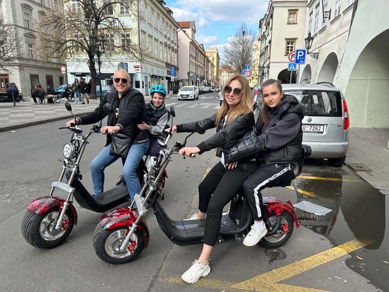 Prague: Guided Fat Tire e-Scooter Tour - Starting near Old Town Square, you get the lay of the land fast