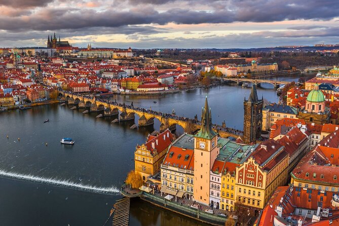 Prague Guided Walking Tour and Cruise with Authentic Czech Lunch - Charles Bridge to Prague Castle by tram: the easiest way to climb without stress
