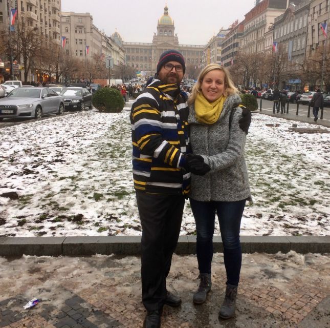 Prague: Half-Day City Highlights Walking Tour - Franz Kafka Square and Old Town Hall: where the guide turns landmarks into directions