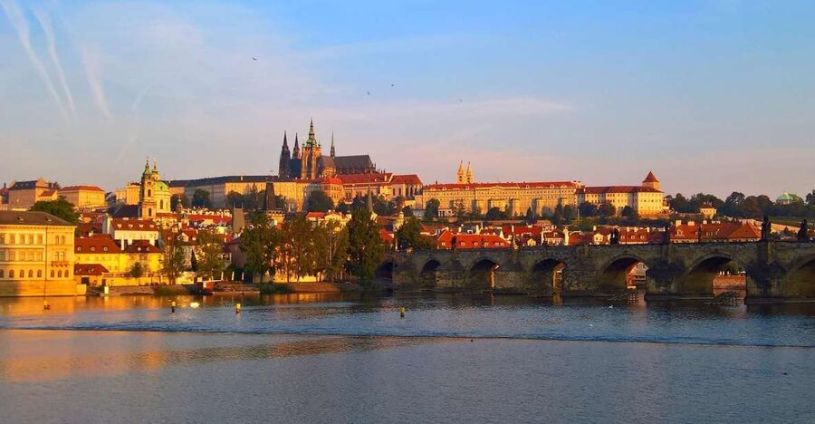 Prague Half-Day City Tour by Car - John Lennon Wall: a photo stop that fits the schedule