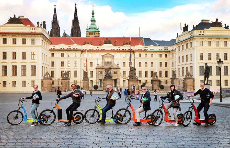 Prague: Half-Day Guided Tour by Segway and E-Scooter - Strahov Monastery beer: a simple tasting stop with big local vibe