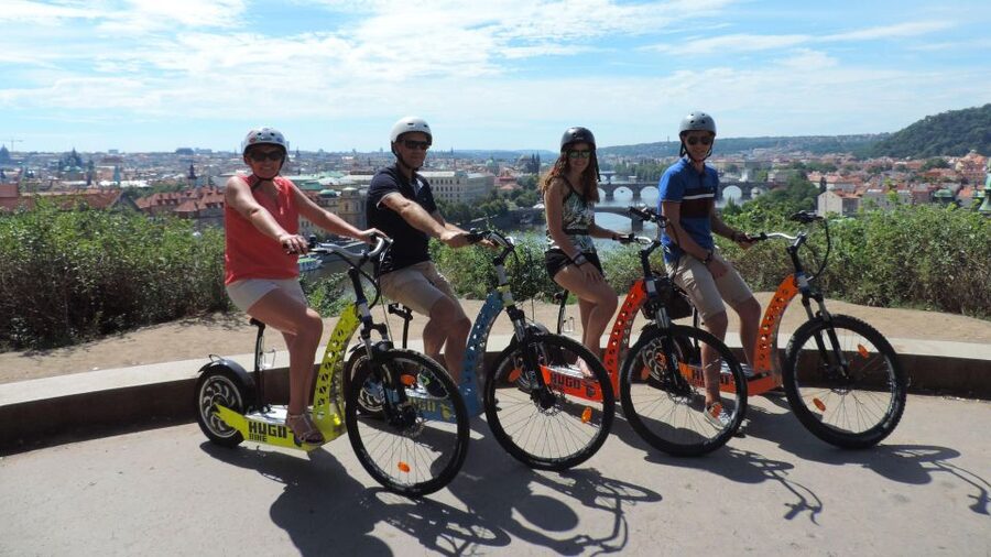 Prague: Half-Day Guided Tour by Segway and E-Scooter - Charles Bridge and Old Town edges: classic Prague, efficiently