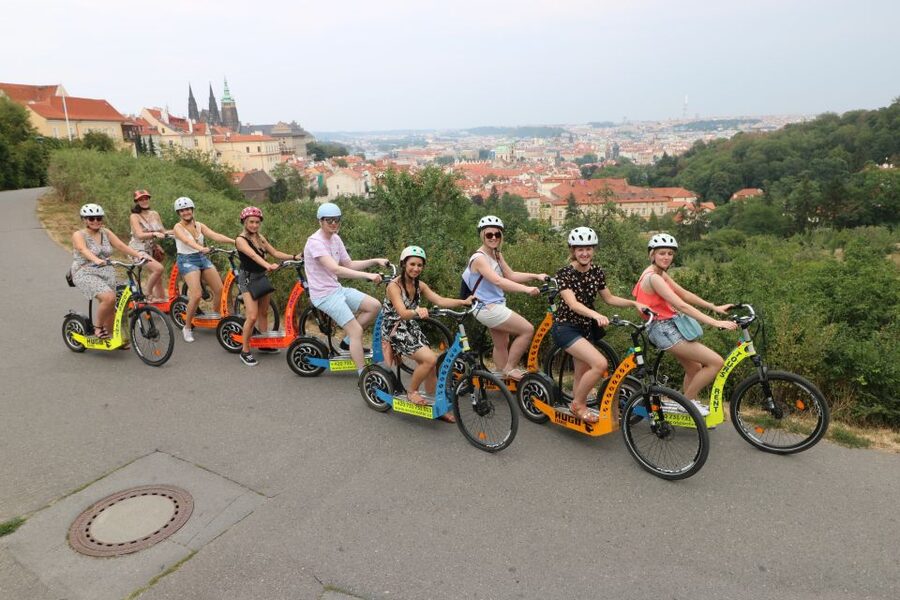 Prague: Half-Day Guided Tour by Segway and E-Scooter - Jewish Quarter and the Old Town finish: where you get your bearings