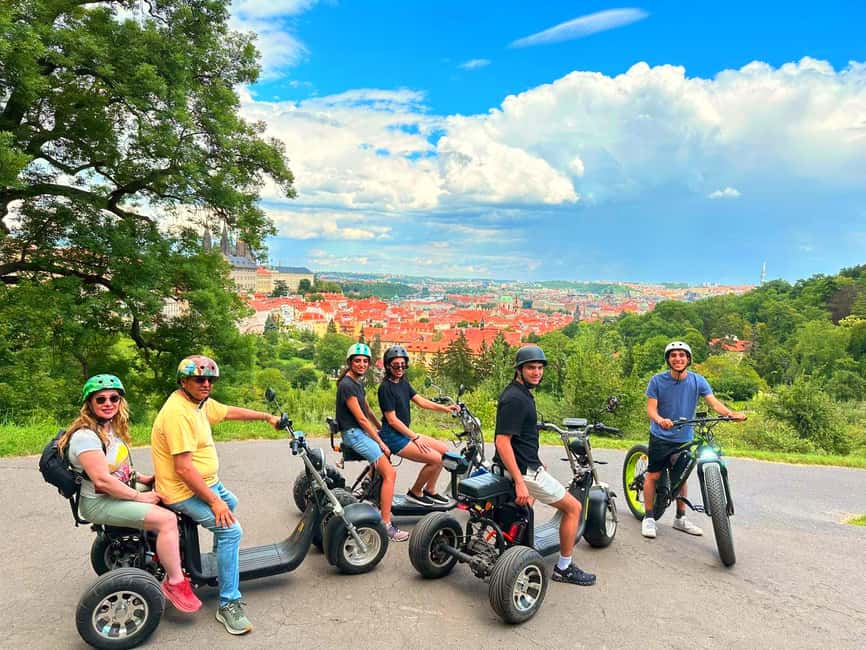 Prague: Heart of Prague Electric Tricycle Scooter Tour - Safety training and the supervised test drive