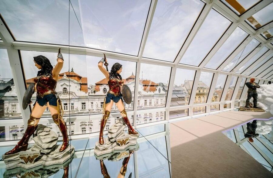Prague: Heroes Park Superhero Store Entry Ticket - Life-size scenes and photo points you can actually use